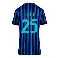 Echipament fotbal Inter Milan Manuel Akanji #25 Tricou Acasa 2025-26 pentru femei maneca scurta