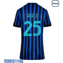 Echipament fotbal Inter Milan Manuel Akanji #25 Tricou Acasa 2025-26 pentru femei maneca scurta