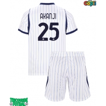 Echipament fotbal Inter Milan Manuel Akanji #25 Tricou Deplasare 2026-27 pentru copii maneca scurta (+ Pantaloni scurti)