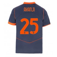 Echipament fotbal Inter Milan Manuel Akanji #25 Tricou Treilea 2025-26 maneca scurta