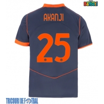 Echipament fotbal Inter Milan Manuel Akanji #25 Tricou Treilea 2025-26 maneca scurta