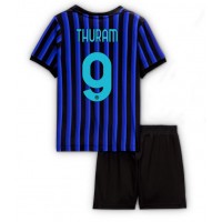 Echipament fotbal Inter Milan Marcus Thuram #9 Tricou Acasa 2025-26 pentru copii maneca scurta (+ Pantaloni scurti)