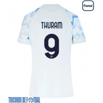 Echipament fotbal Inter Milan Marcus Thuram #9 Tricou Deplasare 2025-26 pentru femei maneca scurta