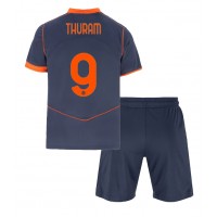 Echipament fotbal Inter Milan Marcus Thuram #9 Tricou Treilea 2025-26 pentru copii maneca scurta (+ Pantaloni scurti)