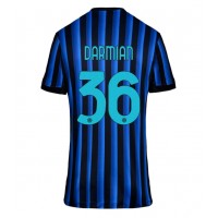 Echipament fotbal Inter Milan Matteo Darmian #36 Tricou Acasa 2025-26 pentru femei maneca scurta