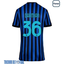 Echipament fotbal Inter Milan Matteo Darmian #36 Tricou Acasa 2025-26 pentru femei maneca scurta