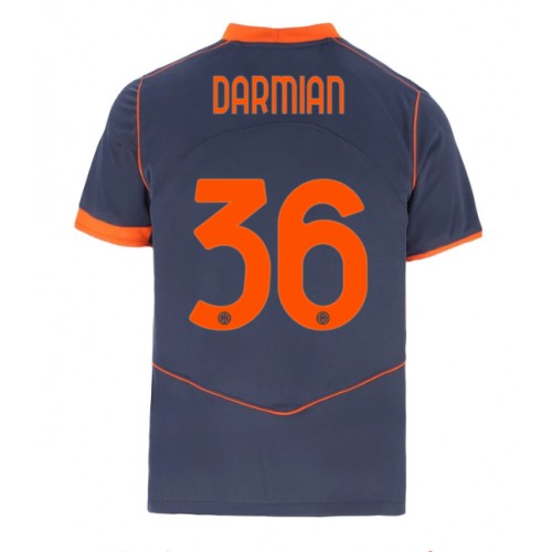 Echipament fotbal Inter Milan Matteo Darmian #36 Tricou Treilea 2025-26 maneca scurta Echipament fotbal Inter Milan Matteo Darmian #36 Tricou Treilea 2025-26 maneca scurta