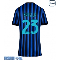 Echipament fotbal Inter Milan Nicolo Barella #23 Tricou Acasa 2025-26 pentru femei maneca scurta