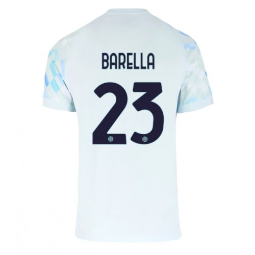 Echipament fotbal Inter Milan Nicolo Barella #23 Tricou Deplasare 2025-26 maneca scurta Echipament fotbal Inter Milan Nicolo Barella #23 Tricou Deplasare 2025-26 maneca scurta