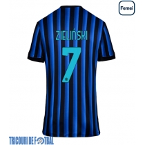 Echipament fotbal Inter Milan Piotr Zielinski #7 Tricou Acasa 2025-26 pentru femei maneca scurta