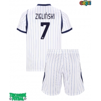 Echipament fotbal Inter Milan Piotr Zielinski #7 Tricou Deplasare 2026-27 pentru copii maneca scurta (+ Pantaloni scurti)