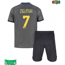 Echipament fotbal Inter Milan Piotr Zielinski #7 Tricou Treilea 2026-27 pentru copii maneca scurta (+ Pantaloni scurti)