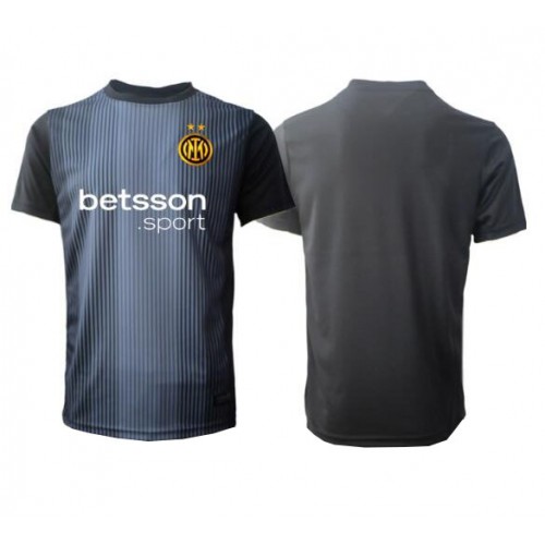 Echipament fotbal Inter Milan Portar Tricou Acasa 2025-26 maneca scurta Echipament fotbal Inter Milan Portar Tricou Acasa 2025-26 maneca scurta