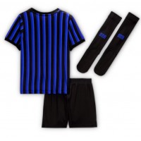 Echipament fotbal Inter Milan Tricou Acasa 2025-26 pentru copii maneca scurta (+ Pantaloni scurti)