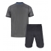 Echipament fotbal Inter Milan Tricou Treilea 2026-27 pentru copii maneca scurta (+ Pantaloni scurti)