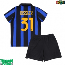 Echipament fotbal Inter Milan Yann Bisseck #31 Tricou Acasa 2026-27 pentru copii maneca scurta (+ Pantaloni scurti)