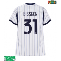 Echipament fotbal Inter Milan Yann Bisseck #31 Tricou Deplasare 2026-27 pentru femei maneca scurta