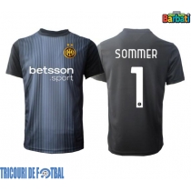 Echipament fotbal Inter Milan Yann Sommer #1 Portar Tricou Acasa 2025-26 maneca scurta