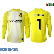 Echipament fotbal Inter Milan Yann Sommer #1 Portar Tricou Deplasare 2025-26 maneca lunga