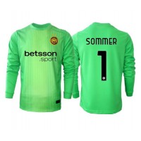 Echipament fotbal Inter Milan Yann Sommer #1 Portar Tricou Treilea 2025-26 maneca lunga