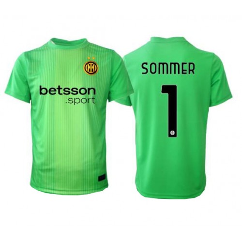 Echipament fotbal Inter Milan Yann Sommer #1 Portar Tricou Treilea 2025-26 maneca scurta Echipament fotbal Inter Milan Yann Sommer #1 Portar Tricou Treilea 2025-26 maneca scurta