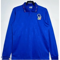 Echipament fotbal Italia 1994 Tricou Retro Acasa maneca lunga