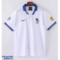Echipament fotbal Italia 1996 Tricou Retro Deplasare maneca scurta