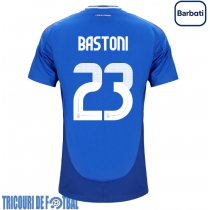 Echipament fotbal Italia Alessandro Bastoni #23 Tricou Acasa European 2024 maneca scurta