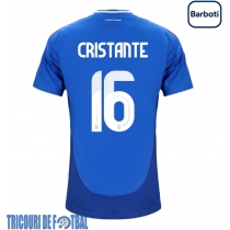 Echipament fotbal Italia Bryan Cristante #16 Tricou Acasa European 2024 maneca scurta