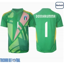 Echipament fotbal Italia Gianluigi Donnarumma #1 Portar Tricou Deplasare European 2024 maneca scurta