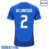 Echipament fotbal Italia Giovanni Di Lorenzo #2 Tricou Acasa European 2024 maneca scurta
