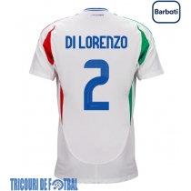 Echipament fotbal Italia Giovanni Di Lorenzo #2 Tricou Deplasare European 2024 maneca scurta