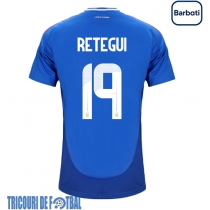 Echipament fotbal Italia Mateo Retegui #19 Tricou Acasa European 2024 maneca scurta