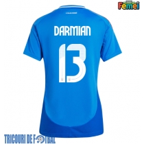 Echipament fotbal Italia Matteo Darmian #13 Tricou Acasa European 2024 pentru femei maneca scurta
