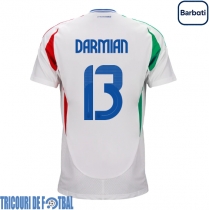 Echipament fotbal Italia Matteo Darmian #13 Tricou Deplasare European 2024 maneca scurta