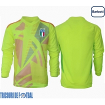 Echipament fotbal Italia Portar Tricou Acasa European 2024 maneca lunga