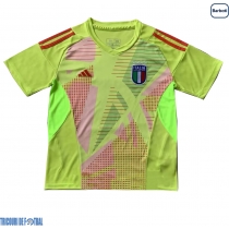 Echipament fotbal Italia Portar Tricou Acasa European 2024 maneca scurta