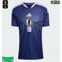 Echipament fotbal Japonia Ayase Ueda #18 Tricou Acasa Mondial 2026 pentru femei maneca scurta