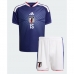 Echipament fotbal Japonia Daichi Kamada #15 Tricou Acasa Mondial 2026 pentru copii maneca scurta (+ Pantaloni scurti)