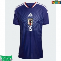 Echipament fotbal Japonia Daichi Kamada #15 Tricou Acasa Mondial 2026 pentru femei maneca scurta