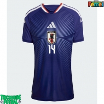 Echipament fotbal Japonia Junya Ito #14 Tricou Acasa Mondial 2026 pentru femei maneca scurta