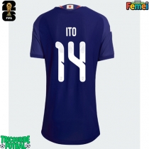 Echipament fotbal Japonia Junya Ito #14 Tricou Acasa Mondial 2026 pentru femei maneca scurta