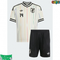 Echipament fotbal Japonia Junya Ito #14 Tricou Deplasare Mondial 2026 pentru copii maneca scurta (+ Pantaloni scurti)