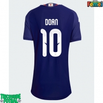 Echipament fotbal Japonia Ritsu Doan #10 Tricou Acasa Mondial 2026 pentru femei maneca scurta