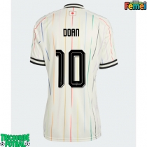 Echipament fotbal Japonia Ritsu Doan #10 Tricou Deplasare Mondial 2026 pentru femei maneca scurta