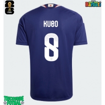 Echipament fotbal Japonia Takefusa Kubo #8 Tricou Acasa Mondial 2026 maneca scurta