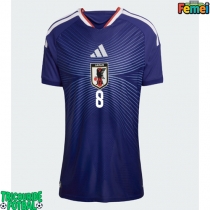 Echipament fotbal Japonia Takumi Minamino #8 Tricou Acasa Mondial 2026 pentru femei maneca scurta