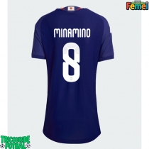 Echipament fotbal Japonia Takumi Minamino #8 Tricou Acasa Mondial 2026 pentru femei maneca scurta