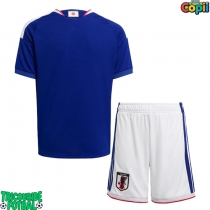 Echipament fotbal Japonia Tricou Acasa Mondial 2026 pentru copii maneca scurta (+ Pantaloni scurti)