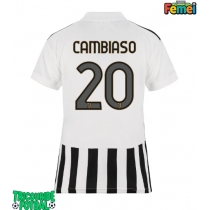 Echipament fotbal Juventus Andrea Cambiaso #20 Tricou Acasa 2026-27 pentru femei maneca scurta